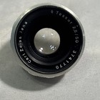 Carl Zeiss Jena Tessar 50mm F2 8 Red    t    M42 East Germany  1952