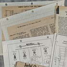 Vintage 1920s-60s Tube Radio   Power Supply Schematics Lot 9     Kennedy  Rca