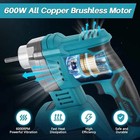 Handheld Concrete Vibrator  For Makita 18v Max Battery  Cordless Concrete Vibrat