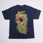 Alice Cooper 2002 Tour Black Concert Shirt Vintage Double-sided T-shirt Large