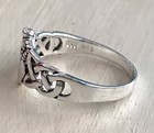 Sterling Silver Irish Friendship Claddagh Ring - Sizes 5 5   6  6 5  7  8 