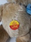 Vintage Steiff Mohair Teddy Bear W tag Button And Easter Outfit And Passport U31