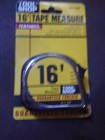New Tool Shop 16  Tape Measure     llb-6 