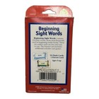 School Zone Beginning Sight Words Flash Cards 55 Two-sided Cards Ages 5 Up 2006