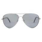 Just Go Metal Frame Vintage Aviator Style Sunglasses With Case  Polarized Lenses