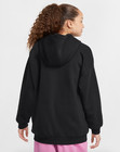 Nike Sportswear Club Fleece Oversized Girls Pullover Hoodie Size M Fz5579-010