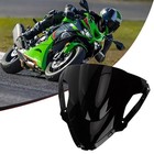  Double Bubble Windshield For Zx6r 2024-2025 Zx6r Accessories Motorcycle Black