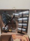 Trav-l-bar By Ever Wear Portable Mini Bar Carrying Case  Vintage Drink Ware