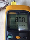 Fluke 52 Ii Dual Input Digital Thermometer  With Temperature Probe Tested Works