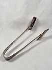 Rare Epns Sheffield England Asparagus Tongs Antique Early 1900 s Asparagus Motif