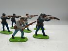 1971 Britains Toy Soldiers Metal Lot Of 9 Includes Horse Wwii World War