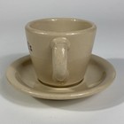 Vintage 1940 s Nestle s Ceramic Coffee Cup Mug   Saucer  J l  Pasmantier   Sons