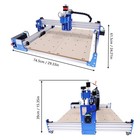 Pro Cnc Machine 4040-pro Router Woodworking Metal Acrylic Mdf Metal Cutting