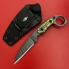Miller Bros M5 Fixed Blade Knife 14c28n Steel G10 Handle Tool With Kydex Sheath