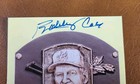 Bobby Cox Autograph Signed Auto Hof Plaque Postcard Atlanta Braves  Steiner Coa