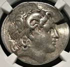 Lysimachus Alexander The Great Ar Tetradrachm Ngc Vf 305-281 Bc