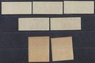 Lebanon 1944 Air Mails Sg 269 271 273 274 276 278 Imperfs With Mgns All Never Hi