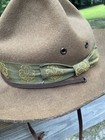Vintage Boy Scouts America Campaign Hat Scout Leader Felt V  r Beredt Norwegian
