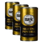 Magic Razorless Shaving Powder For Men - Fragrance  Coarse Beards  3 Pack  4 5 O