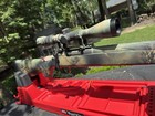 Novritsch Ssg10 Airsoft Sniper Rifle     Custom Camo Paint  Scope  4 Mags   40g