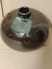 Antique Asian Chinese Japanese Pottery porcelain stoneware Vase Brown Glaze