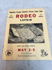 Angelina County Rodeo Lufkin Lions Club 7th Annual Program