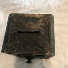 Vintage Cast Iron  coin Deposit Bank  Combo Door Safe   Still Bank