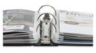 Set Of 12 Baumgartens Magazine Holders protectors For 3-ring Binders