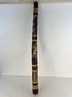 47  Aboriginal Didgeridoo Hand Carved   Dot Painted Lizard Gecko