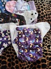 Cloth Pocket Diaper Cover Lot Rainbows And Unicorns One Size