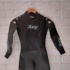 Zoot Full Wetsuit Womens Small Une Piece Black Long Sleeve New