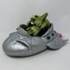 Folkmanis Frog In Spaceship Hand Puppet Plush Animal Full Body Pretend Toy 12 