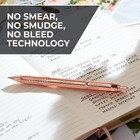 Sharpie S-gel Copper Retractable Gel Pen Medium Point 0 7mm Black Ink  2214552 