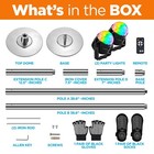 Serenelife Professional Spinning Dancing Pole - Portable   Removable Fitness P