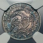 1833 Capped Bust Half Dime Toned Ngc Au 55 Looks Nicer