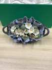 Vintage Lladro Daisa Flower Basket Hand Made In Spain 1987 Rare Hard To Find