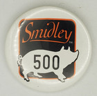 Vintage Smidley Mfg Inc Livestock Feeding Equipment Advertising Pinback Button