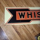 Rare Vintage Whistle Soda Sign Tin Whistle Cola Sign Arrow