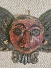Vintage Metal Angel Mask  Guerrero