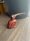 Rare East Sepik River  papua  New Guinea  Wooden Hand Carved 2 Inch Figure
