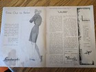 National Classical Music Opera 1950 s Program Theatre Rare Vtg