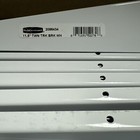Lot Of 16 Rubbermaid 11 5  Twin Track Shelf Bracket 2096434 White