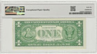 1957 A  1 Silver Certificate Blue Seal Pmg 66 Gem Uncirculated Serial c07268841a