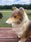 Vintage Collie Figure Dog Lassie Ceramic Japan Canine Figurine       