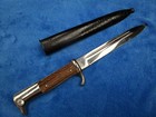 Original Ww2 German Nco Dress Bayonet And Scabbard Maker A wingen Solingen