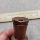 Vintage P s  Olt Co  Tr-98 Triple Reed Duck Call Wood Brown Duck Hunting 