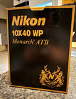 Nikon Monarch Atb 10x40 Wp Waterproof Fogproof Roof Prism Binoculars W  Case