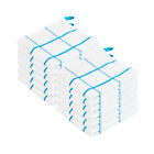 Kitchen Dishcloth Bulk Case Of 144  Striped Windowpane Option 13x13  Soft Cotton