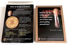 Trump University Course How To Build A Fortune 2006 Cd-rom dvd 2 Audio Cds cards