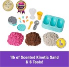 Kinetic Sand Scents  Ice Cream Treats Playset With 3 Colors Scented Play Sand  